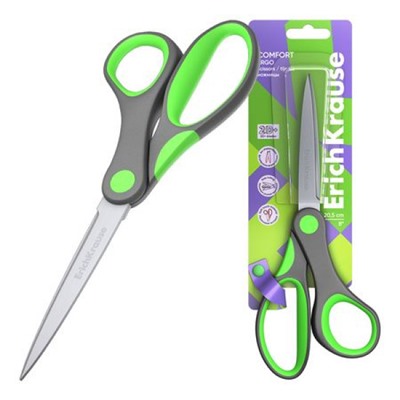 Ножницы 205 мм 35111 Comfort ассорти ErichKrause