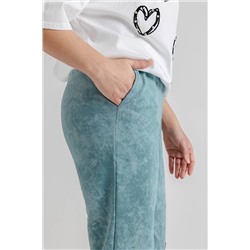 Брюки женские  102/25/Бирюзовый варёнка