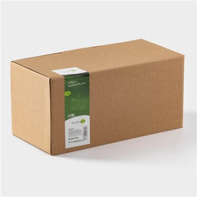 Набор фарфоровый сервировочный BellaTenero, 4 предмета: молочник 250 мл, сахарница с крышкой 250 мл, ложка, бамбуковая подставка, белая