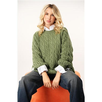 Женский свитер оверсайз Happyfox