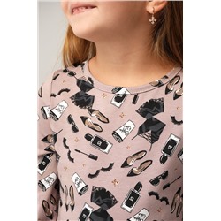 Хлопковое платье для девочки Happyfox