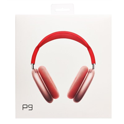 Bluetooth-наушники полноразмерные - P9 (повр.уп) (pink)
