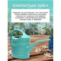 Лейка с длинным носиком, 1.3 л, без рассеивателя, носик d=14 мм, МИКС