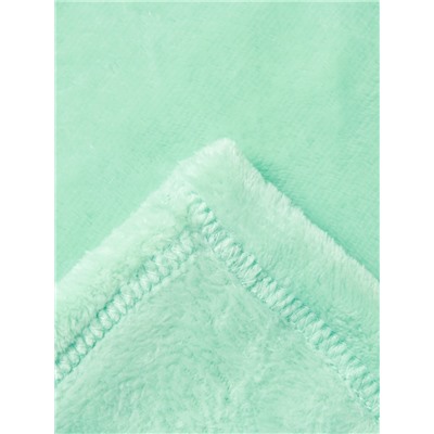 Плед флисовый «Этель», 175×200 см, мятный