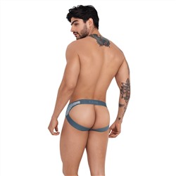 Серые трусы-джоки с цветочым принтом Avalon Jockstrap