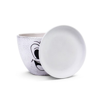 Горшок для цветов «Настроение», 1.65 л, d=17 см, h=13 см, керамический, с поддоном