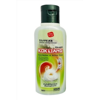 Kokliang Натуральный травяной шампунь против перхоти / Chinese Herbal Therapy Anti-Hairloss & Soothes Scalp Shampoo, 100 мл KRISTALLER, 1109366