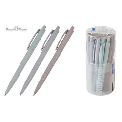 Ручка автоматическая шариковая 0.5мм "SlimClick. Morandi" синяя 20-0507 Bruno Visconti