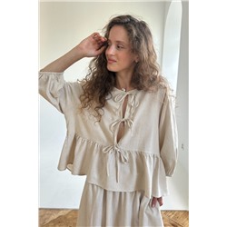 Блузка  NATURE093/01/Лён