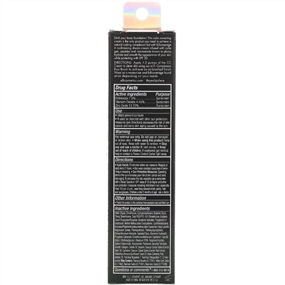 E.L.F., Camo CC Cream, SPF 30, Light 240W, 1.05 oz (30 g)