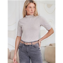 Водолазка из премиального хлопка с эластаном