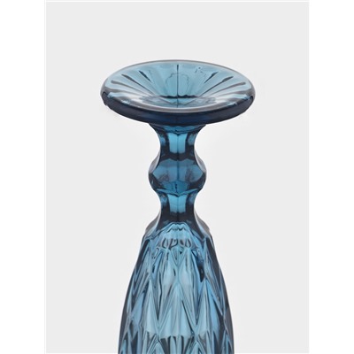 Набор бокалов из стекла для шампанского Magistro «Круиз», 160 мл, 7×20 см, 6 шт., цвет синий