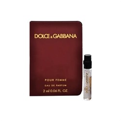 DOLCE & GABBANA POUR FEMME edp (w) 2ml пробник