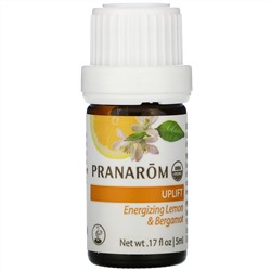 Pranarom, Essential Oil, Diffusion Blend, Uplift, .17 fl oz (5 ml)
