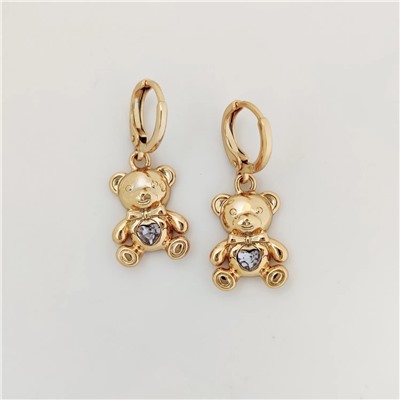Серьги с кристаллами Swarovski