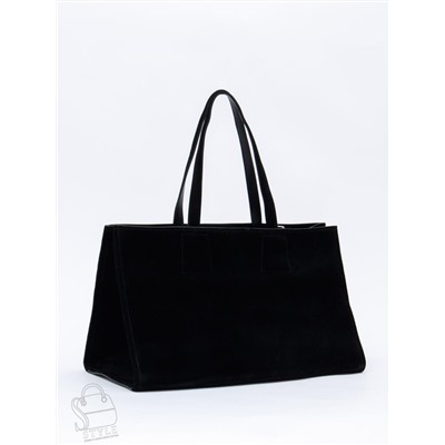 Сумка женская кожаная 1008MF black  Polina&Eiterou  в Новосибирске