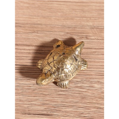 Сувенир «Черепашка», 7×5×2 см, бронза