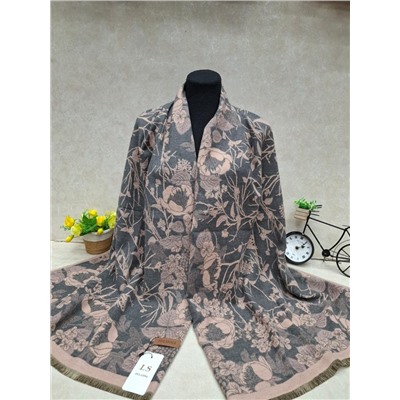 Мягкий палантин из кашемира мультицвет