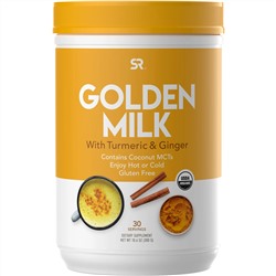 Sports Research, Golden Milk with Turmeric & Ginger, 10.6 oz (300 g)