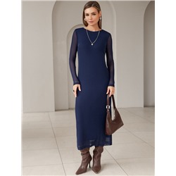 Платье из сетки с подкладкой