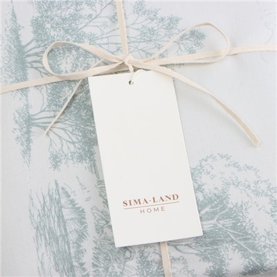 Пододеяльник 1.5-спальный SL Home Forest, 150×220 см, сатин