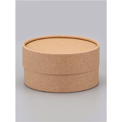 Набор круглых подарочных коробок, завальцованные крафт, набор 12 шт., 12×6 см