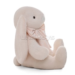 Кролик Банни, 37см сидя, персиковый