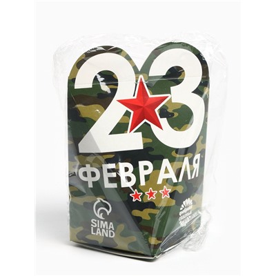 Чай подарочный «23 февраля», вкус: апельсин и корица, 50 г