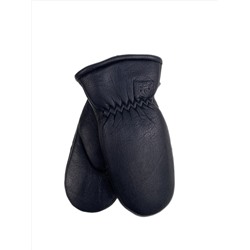 Зимние женские варежки  цвет  черный