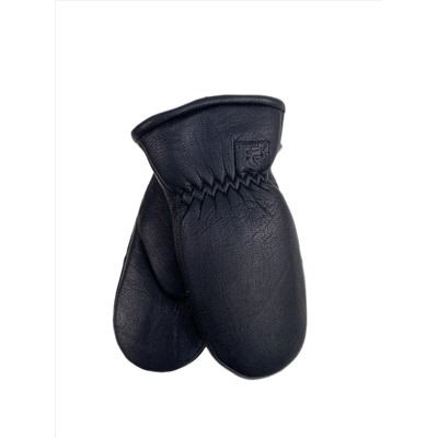 Зимние женские варежки  цвет  черный