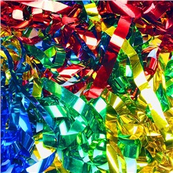 Пневмохлопушка CM005 "Праздничный серпантин" / Holiday Streamers (серпантин, фольга) 30см