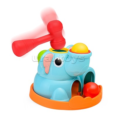 Игра Стучалка "Весвлый слоник" в коробке