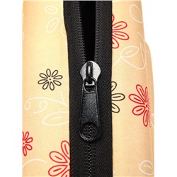 Складная сумка - переноска большая, 42.5×37.5×29.5 см, материал EVA, бежевая