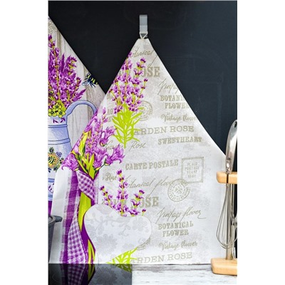 Натали Полотенце Полотенце кухонное Букет лаванды