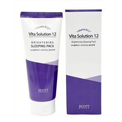 Jigott Осветляющая ночная маска Vita Solution 12 Brightening Sleeping Pack