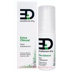 Excellence Dry Спрей антиперспирант от обильного потоотделения Extra clinical 50 мл