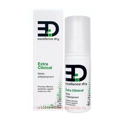 Excellence Dry Спрей антиперспирант от обильного потоотделения Extra clinical 50 мл