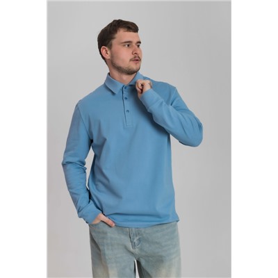 Лонгслив-поло М124018ВШг