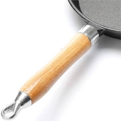 26792 Сковорода 20см дер/ручка чугун МВ (х8)