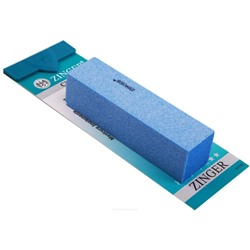Zinger Шлифовальный блок 4-х сторонний для ногтей / Classic ЕК-107, 180 грит, голубой 4074