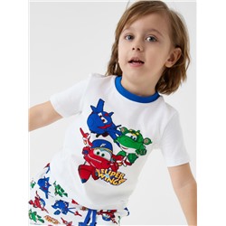 Комплект трикотажный для мальчиков: фуфайка (футболка), брюки