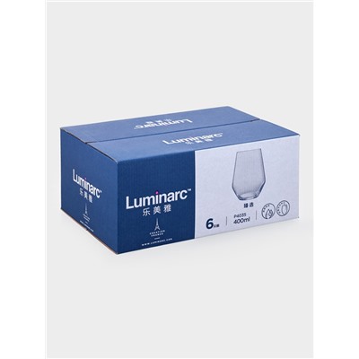 Набор стаканов Luminarc VAL SURLOIRE, 400 мл, 6 шт., стекло, прозрачный