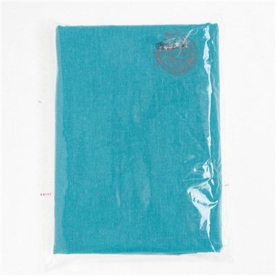 Наволочка «Этель», 50×70 см, бирюзовый, бязь, хлопок 100%