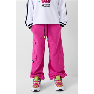 Брюки трикотажные для девочек PLAYTODAY, 1241070