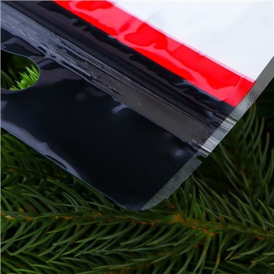 Пакет подарочный новогодний, с zip - lock застежкой, «Снеговик», 15×23±1 см