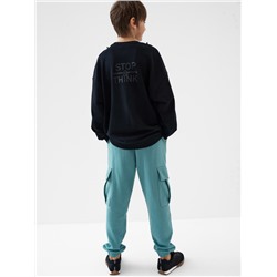 Брюки трикотажные для мальчиков