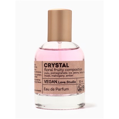 Парфюмерная вода женская Vegan Love Studio Crystal, 50 мл (по мотивам Bright Crystal (Versace)