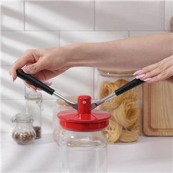 Закаточная машинка «Машенька», автомат, красная