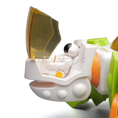 Набор космос (космическая станция - летающая тарелка и дракон) в коробке