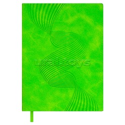 Ежедневник недатированный Escalada, А6+, 160 л., Бейбискин салатовый